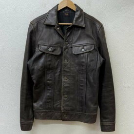 Lee リー レザージャケット ジャケット、上着 Jacket LOT15411 101Jタイプ 牛革 カウレザー トラッカー【USED】【古着】【中古】10107175