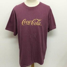 USED 古着 半袖 Tシャツ T Shirt COKE USA製 90s Coca-Cola ロゴ刺繍 コカ コーラ ビンテージ Tシャツ【USED】【古着】【中古】10107307