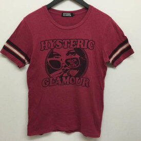 HYSTERIC GLAMOUR ヒステリックグラマー 半袖 Tシャツ T Shirt 0212CT10 両面 ロゴ・ガールプリント 半袖Tシャツ【USED】【古着】【中古】10107333