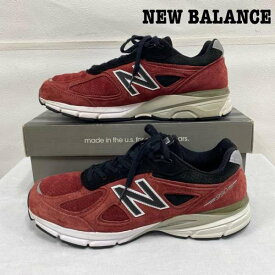 New Balance ニューバランス スニーカー スニーカー Sneakers New Balance M990RB4 USA製 990V4 MERCURY RED 29.0cm【USED】【古着】【中古】10107381