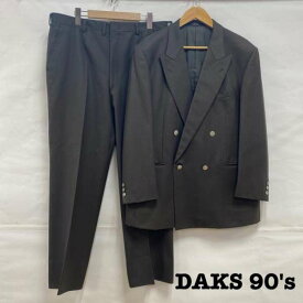 DAKS ダックス スーツ スーツ Suits DAKS 90's ダブル スーツ セットアップ ブレザー スラックス ウール【USED】【古着】【中古】10107558