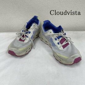 USED 古着 スニーカー スニーカー Sneakers オン クラウド Cloudvista ヘザー ルバーブ ランニング スニーカー【USED】【古着】【中古】10107821