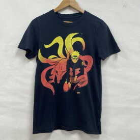 USED 古着 半袖 Tシャツ T Shirt NARUTO SHIPPUDEN うずまきナルト アニメ キャラクター Tシャツ S【USED】【古着】【中古】10107909