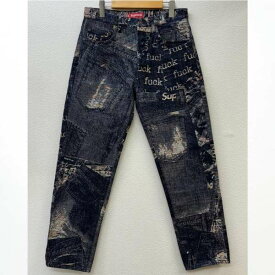 Supreme シュプリーム デニム、ジーンズ パンツ Pants, Trousers Denim Pants, Jeans 23SS Archive Denim Jacquard Regular Jean アーカイブ デニム ジャガード【USED】【古着】【中古】10107984