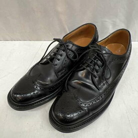 REGAL リーガル 革靴 革靴 Leather Shoes レザーシューズ ビジネスシューズ ウイングチップ メダリオン【USED】【古着】【中古】10108617