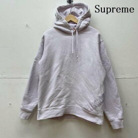 Supreme シュプリーム 長袖 パーカー Hooded Sweatshirt, Hoodie 18SS Corner Label Hooded Sweatshirt コーナーラベル ロゴ フーディー パーカー【USED】【古着】【中古】10109005