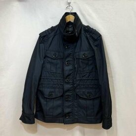 BURBERRY BLACK LABEL バーバリーブラックレーベル ジャンパー、ブルゾン ジャケット、上着 Jacket M-65型 ミリタリージャケット フード内蔵【USED】【古着】【中古】10109780