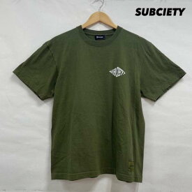 Subciety サブサエティ 半袖 Tシャツ T Shirt UNITY S/S 5.6オンス 天竺 L【USED】【古着】【中古】10109818