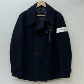 uniform experiment ユニフォームエクスペリメント ピーコート コート Coat UE-178020 17AW PEA COAT スリーブ ペイント スター 星柄 ライナー ウール ピー【USED】【古着】【中古】10110036