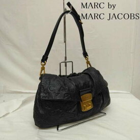 MARC by MARC JACOBS マークバイマークジェイコブス ハンドバッグ ハンドバッグ Hand Bag ロゴ型押し レザー ハンド バッグ【USED】【古着】【中古】10110133