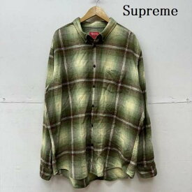 Supreme シュプリーム 長袖 シャツ、ブラウス Shirt, Blouse 23SS Shadow Plaid Flannel Shirt チェック シャツ【USED】【古着】【中古】10113687