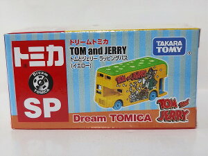 ドリームトミカ SP トムとジェリー ラッピングバス(イエロー)