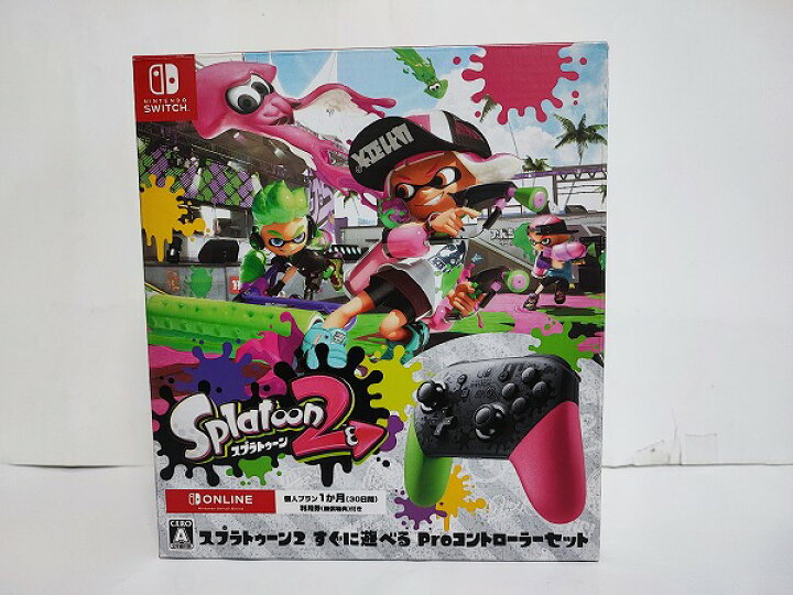 楽天市場】開封検品済み Nintendo Switch スプラトゥーン2 すぐに 