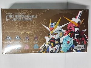 QMSV mini STRIKE FREEDOM GUNDAM & INFINITE JUSTICE GUNDAM�@8����BOX