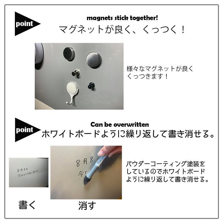 楽天市場 マグネット ボート ホワイトボード 壁掛け おしゃれ マグネットボード 壁 家庭用 キッチン 冷蔵庫 マグネット 掲示板 メモ 磁石 黒板 スチール 子供 マグネットシート 子供 ボード 強力 大型 マグネットボードシート 伝言 プリント ペン ホワイトボード