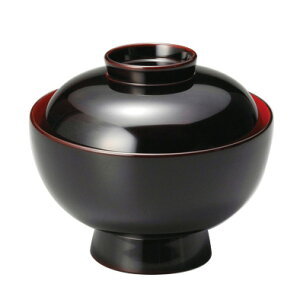 雑煮椀 溜内朱 木製 漆塗り 12-01003