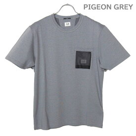 C.P.COMPANY (シーピーカンパニー)　半袖ポケット付きTシャツ ストレッチ　製品染め　ソフトで肌触りの良い素材です　レギュラーフィットTACTING（タクティング）素材使用 293A-000973M