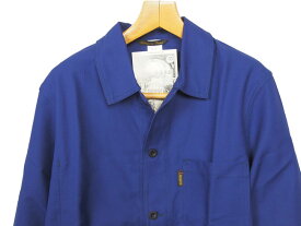 Laboureur (ル・ラボルール)　カバーオールジャケット　BLUEフランス製　コットンツイル素材　綿100％フランスの作業着　送料無料