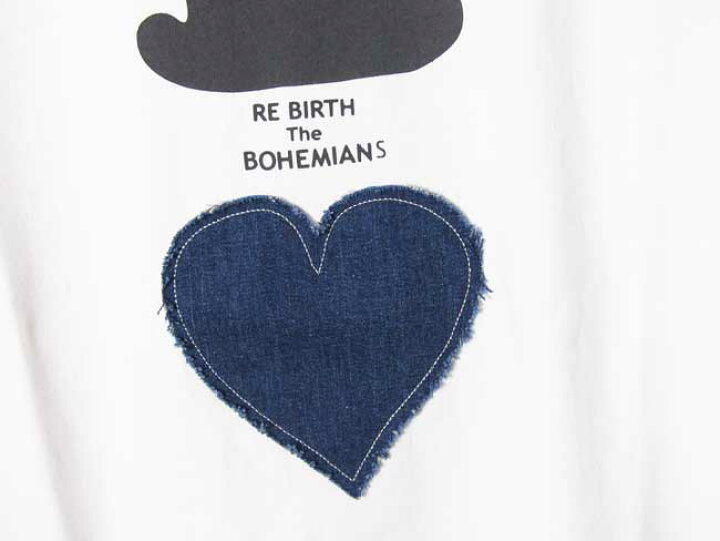 楽天市場】Bohemians (ボヘミアンズ)半袖Tシャツ LOVE&HAT DENIM 
