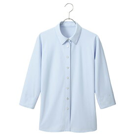 七分袖 ブラウス オフィス 事務服 ブラウス ノーアイロン ブラウス 7分袖 制服 ブラウス 七分袖 ブラウス ストレッチ ストレッチ七分袖ブラウス 秋冬 事務服 オフィス制服 チクマ ALPHA PIER 最強配送