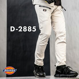 Dickies ディッキーズ D2885 カーゴパンツ ノータック ストレッチ メンズ レディース 秋冬 作業服 作業着 ズボン 100周年記念モデル