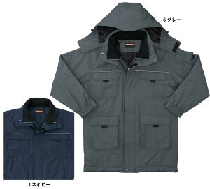 AD30251 防寒コート (秋冬用)/作業服・作業着【3L/4L対応】【大きいサイズ対応】(防寒コート あったかコート ジャケット ブルゾン ジャンパー ブルゾンジャケット 防寒着 あったかアウター 冬
