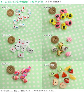 �wA La Carte��A���J���g����{�^����x���1cm�`��2cm���1�ܔ̔���
