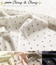 『petite Cherry&Cherry≪プティ チェリー&チェリー≫』コットン100%シーチングプリント●生地幅:約110cmブラウス/ウェアー/女の子/キ...