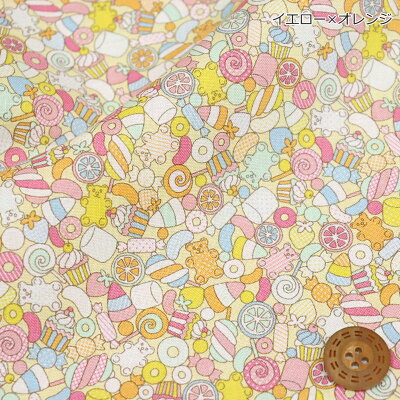 楽天市場 Candy Dream キャンディドリーム コットン１００ シーチングプリント素材 コットン１００ 生地幅 約１０６ｃｍゆめかわ お菓子 スイーツ メルヘン 女の子 キッズ 大人 綿 ハンドメイド 手作り ウェアー 小物 インテリア 手芸と生地の店 いすず