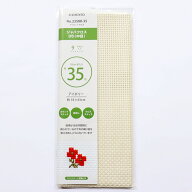 15％OFF！【プリカットクロス】『ジャバクロス35（中目）』（クロスステッチ図案付き）素材：綿100％　サ…