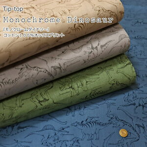 Tip-top�i�e�B�b�v�g�b�v�j�wMonochrome Dinosaur�Ⴢ�m�N���[���_�C�i�\�[��x�R�b�g��100���I�b�N�X�v�����g���f�ށF�R�b�g��100���@�����n���F��110cm����/�j�̎q/�L�b�Y/����/���w/�E�F�A�[/����