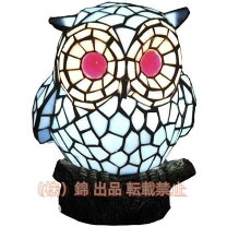 楽天市場】フクロウ ステンドグラス ランプの通販