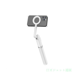 MagSafe�p ���B��_ �X�}�z�O�r ���C�}�O�l�b�g�� 7�i�K�L�k 360�x��] �c���ύX �����R���t �y�ʐ܂��� iPhone16/15/14 Android�Ή� ���ϋv�A���~�� �r�f�I�ʘb ��c Vlog �Z���J�_ ����B�e �R���p