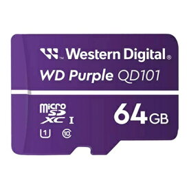 Western DIGITAL microSDXCカード 64GB WDD064G1P0C