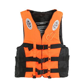 NEW ライフジャケット 救命胴衣 フローティングベスト 船釣りフローティングベスト　笛付き　光反射　子供から　男女兼用 bbq398