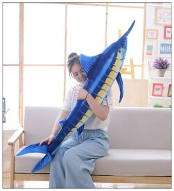 子供も大人にも大人気 BiGサイズ ぬいぐるみ インパクト ユニーク プレゼント インテリア 大きい カジキ サメ 海 動物