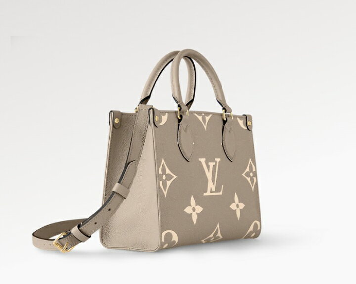楽天市場】LOUIS VUITTON ルイヴィトンオンザゴー PM バイカラー 