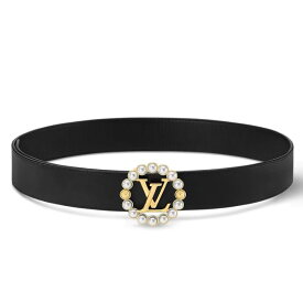 【新品・未使用】【 LOUIS VUITTON ルイヴィトン 】ベルト・LV サークル パール 35MM リバーシブル【Luxury Brand Selection】