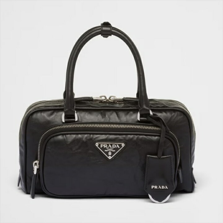 楽天市場】【中古・極美品】 PRADA プラダ ナッパアンティーク ミニ 