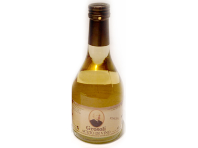 アドリアーノ・グロソリ社 白ワインビネガー リゼルヴァ 500ml イタリア産