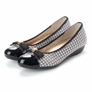 アーチコンタクト パンプス レディース 大きいサイズ ビックサイズ 25cm 25.5cm リボン 痛くない ローヒール ぺたんこ 日本製 母の日 ウェッジ コンフォートシューズ ファーストコンタクト姉妹