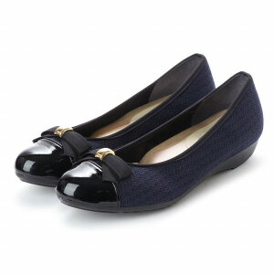 アーチコンタクト パンプス レディース 大きいサイズ ビックサイズ 25cm 25.5cm リボン 痛くない ローヒール ぺたんこ 日本製 母の日 ウェッジ コンフォートシューズ ファーストコンタクト姉妹