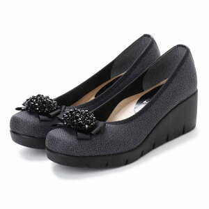 ファーストコンタクト パンプス レディース 大きいサイズ ビックサイズ 25cm 25.5cm ビジュー 日本製 痛くない 母の日 ウェッジパンプス コンフォートシューズ FIRST CONTACT 美脚 厚底 カジュアル