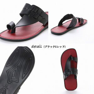 楽天市場 全国送料無料 サンダル メンズ レザー 日本製 徳島 本革 トングサンダル おしゃれ 国産 レザーサンダル 皮サンダル 本革 2トーンカラー 父の日 7色 ブティック イタリコ