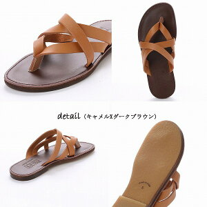 楽天市場 全国送料無料 サンダル メンズ レザー 日本製 徳島 本革 トングサンダル おしゃれ 国産レザーサンダル 皮サンダル 牛革 2トーンカラー 敬老の日 7色 ブティック イタリコ