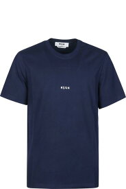 MSGM シャツ ロゴプリントTシャツ