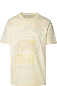 Golden Goose シャツ ロゴプリントクルーネックTシャツ