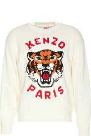 Kenzo ニットウェア ラッキータイガー ニットジャンパー