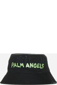 Palm Angels 帽子 ロゴ コットン バケット ハット