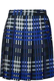 MSGM スカート ツートンカラーのポリエステルスカート